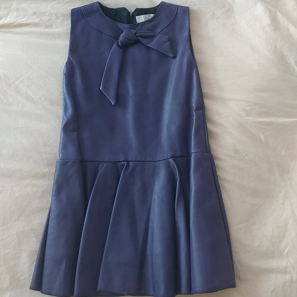 Sierra Julian Faux Leather Dress. Size 5